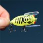 Mini Fishing Lure Bait Cicada Top Water Crankbait Tackle Minnow For Bass Perch