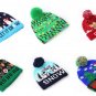 Winter Hats For Women Men Pom Pom Xmas Warm Knitted Beanie Christmas Santa Claus