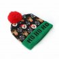 Winter Hats For Women Men Pom Pom Xmas Warm Knitted Beanie Christmas Santa Claus
