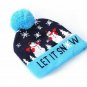 Winter Hats For Women Men Pom Pom Xmas Warm Knitted Beanie Christmas Santa Claus