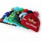 Winter Hats For Women Men Pom Pom Xmas Warm Knitted Beanie Christmas Santa Claus