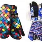 Women Snowboard Mittens Gloves Girls Thermal Fleece Ski Waterproof Winter Skiing