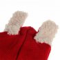 Winter Kids Hat Boys Girls Hood Scarf Wool Warm Cap Knit Baby Beanie Toddler