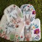 Toilet Carpet Mat Bathroom Rug Shower Curtain Bath 2pcs Set Towels Mom Xmas Gift