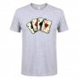 Men T Shirt Short Sleeve Summer Poker Playing Cards 3D Printed Clothing T-Shirts