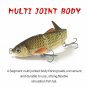 Fishing Lure Crankbait Multi Jointed Hard Bait 16.5g Wobblers Sinking Swimbait