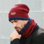 Winter Hats For Men Scarf Thick Warm Black Autumn Beanie Wool Ski Cap Knitted