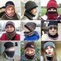 Winter Hats For Men Scarf Thick Warm Black Autumn Beanie Wool Ski Cap Knitted