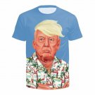 Men Funny T Shirt Short Sleeve Donald Trump Gift President USA America Summer