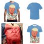 Men Funny T Shirt Short Sleeve Donald Trump Gift President USA America Summer