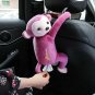 Paper Napkin Holder Box Cover Hanging Monkey Home Office Car Kids Plush Soft Toy