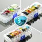 Fishing Lure Bait Set Minnow Wobbler Fish Bass Crankbaits With Box Treble Hooks
