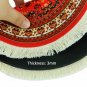 Mouse Pad Mat Rug Gaming Mice Laptop PC Non-Slip Round Shape Vintage Retro Style