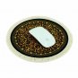 Mouse Pad Mat Rug Gaming Mice Laptop PC Non-Slip Round Shape Vintage Retro Style