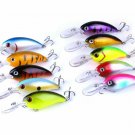 Artificial Fishing Lure Crankbait Swim Bait Wobblers Tackle Treble Hook Minnow