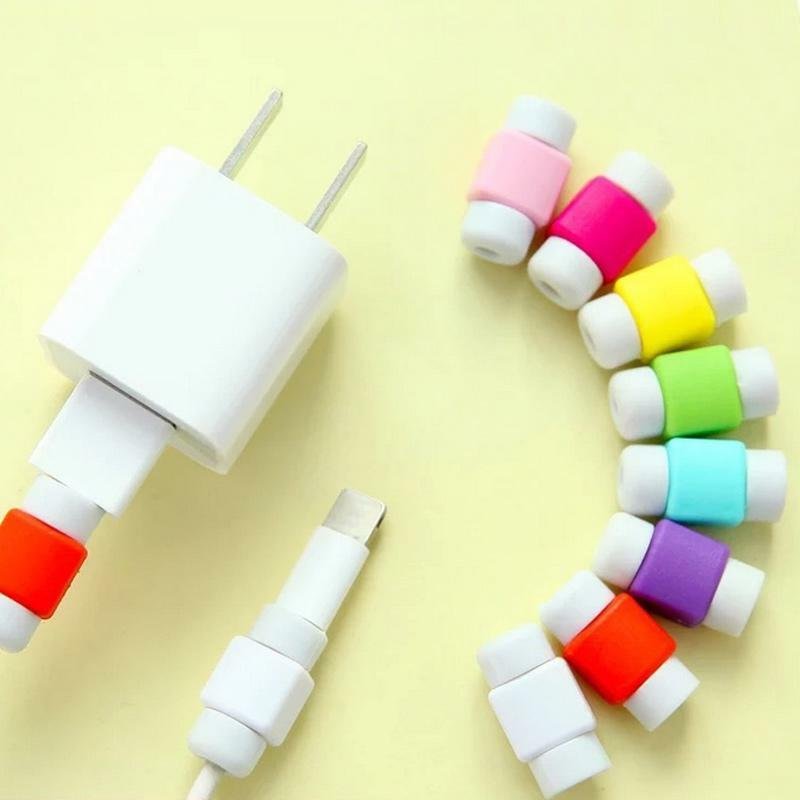 10 PCS Cable Protector Wire Cover For Phone Tablet Mini USB Cord Protection Data