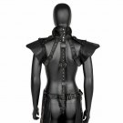 Steampunk Leather Armor Shawl Cape Shrug Cosplay Carnival Costumes For Men Women