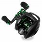 Baitcasting Fishing Reel Right Left Hand 12+1BB Bass Pike Lure Bait Fish Tackle
