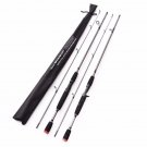 Spinning Fishing Rod Carbon Bait Casting Lure Medium Light Soft Hardness Pole