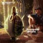 Collapsible Water Bottle Folding Army Tourist Flask Silicone Kettle With Compass