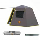 Large Camping Tent Waterproof Big Automatic Outdoor Aluminum Pole 3-4 Persons