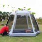 Large Camping Tent Waterproof Big Automatic Outdoor Aluminum Pole 3-4 Persons