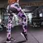 Women Sports Leggings Overalls Compression Push Up Workout Gym Clothes Camo