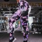 Women Sports Leggings Overalls Compression Push Up Workout Gym Clothes Camo