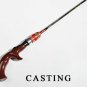 Spinning Casting UL Fishing Rod Carbon Fiber Ultra Light 1.8 m 0.8-5 g Lure