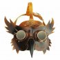 Leather Face Mask Men Steampunk Bird Beak Costume Plague Doctor Gothic Cosplay