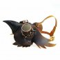 Leather Face Mask Men Steampunk Bird Beak Costume Plague Doctor Gothic Cosplay