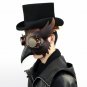Leather Face Mask Men Steampunk Bird Beak Costume Plague Doctor Gothic Cosplay