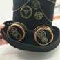 Theater Men Hat Vintage Steampunk Black Punk Style Top Headwear Gothic Cosplay