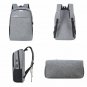 Men Backpack Business Anti Theft USB Large School Travel Student Sport PC Bag