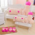 Plush Pillow Slippers Cushion Toy Funny Joke Birthday Gift For Men Women Wedding