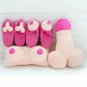 Plush Pillow Slippers Cushion Toy Funny Joke Birthday Gift For Men Women Wedding