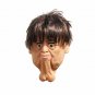 Funny Face Mask Adult Penis Party Double Chins Horror Scary Trump Costume Wig