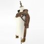 Men Steampunk Shoulder Armor Leather Punk Cosplay Gothic Party Arm Costume Retro