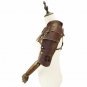Men Steampunk Shoulder Armor Leather Punk Cosplay Gothic Party Arm Costume Retro