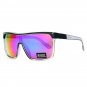 Men Sunglasses Polarized Mirror Lens Sport Aviator UV400 Oversized One Flat New