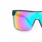 Men Sunglasses Polarized Mirror Lens Sport Aviator UV400 Oversized One Flat New