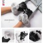Women Leather Gloves Real Rex Rabbit Fur Genuine For Winter Touchscreen Mittens