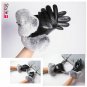 Women Leather Gloves Real Rex Rabbit Fur Genuine For Winter Touchscreen Mittens