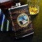 Pocket Hip Flask Bottle CCCP Soviet Union Stainless Steel Russia Alcohol Liquor