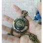 Chain Pocket Watch USSR Soviet Russia Vintage Sickle Necklace Pendant Hummer