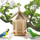 Wooden Bird Feeders Hanging Type Outdoor Seeds Food Tree Garden Snacks Holder