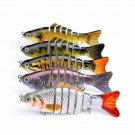 Wobblers Fishing Lures Pike Artificial Bait Multi Jointed Sections Crankbait