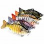 Wobblers Fishing Lures Pike Artificial Bait Multi Jointed Sections Crankbait