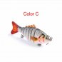 Wobblers Fishing Lures Pike Artificial Bait Multi Jointed Sections Crankbait