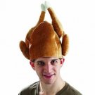 Adults Hat Mask Men Women Funny Plush Roasted Turkey Party Festival Costume Cap